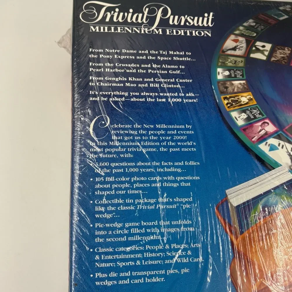 NIB* Parker Brothers Hasbro Trivial‎ Pursuit Millennium Edition Game